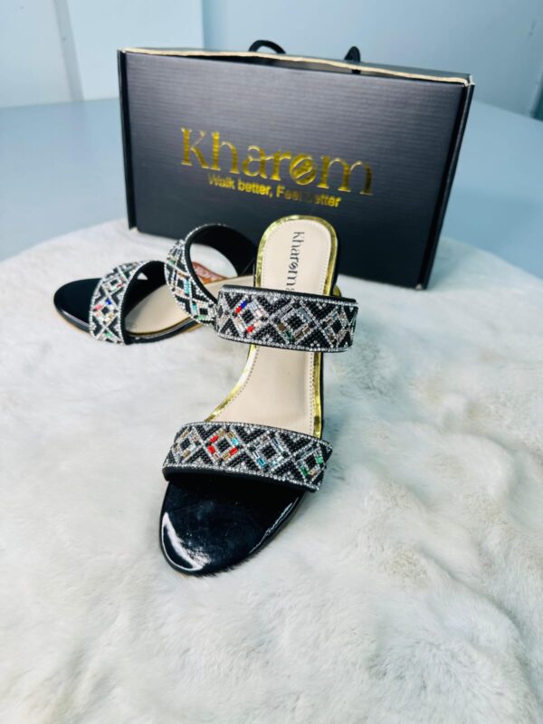 SparkleStrap Block Heels
